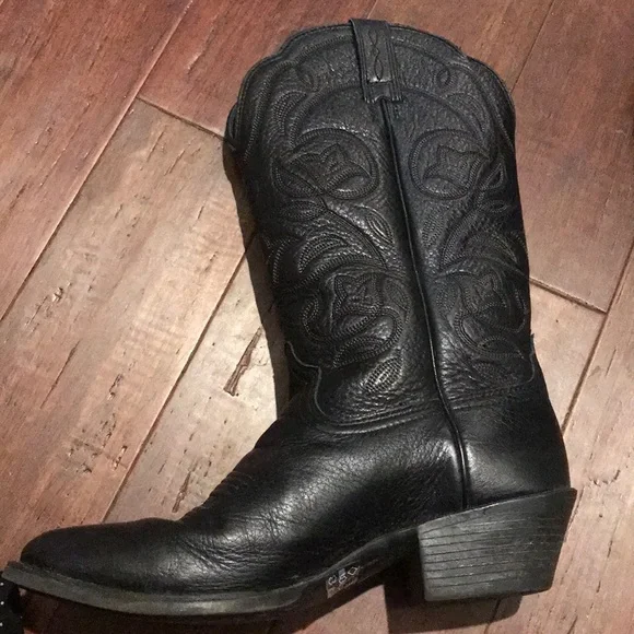 Ariat Black Heeled Boots for Women - Picture 7 of 13